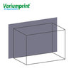 Variumprint® selbstklebende Aquarium-Rückwandfolie EO-Normal Grey