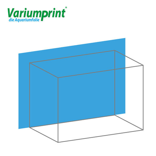 Variumprint® selbstklebende Aquarium-Rückwandfolie EO-Light See